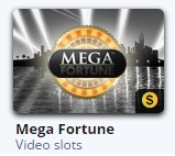Gratis Mega Fortune vind je in het gratis casino van Betsson