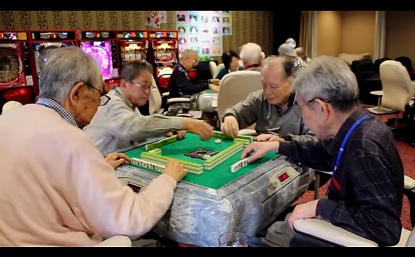 Japanse bejaarden opgevangen in casino