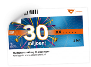 Nederlanders willen jackpot winnen met Oudejaarslot