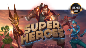 Online videoslot Super Heroes van Yggdrasil