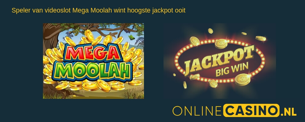 OnlineCasino.nl nieuw record jackpot Mega Moolah