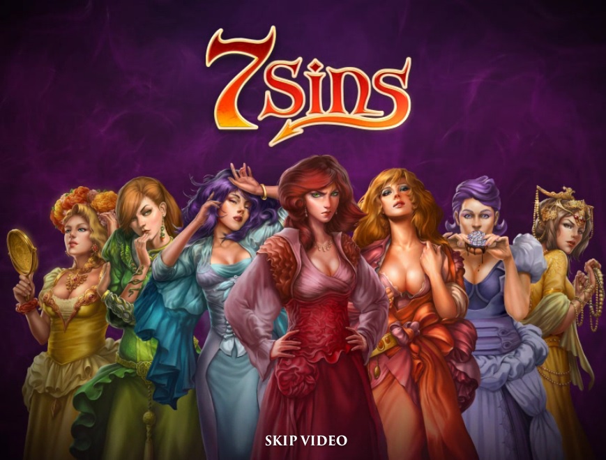 7 Sins videoslot van Play ‘n GO