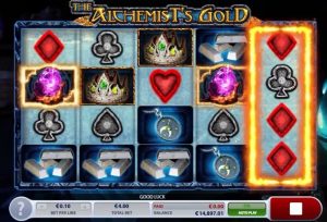 The Alchemist's Gold videoslot speelscherm